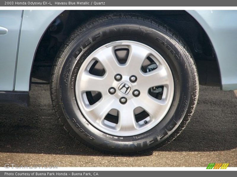 Havasu Blue Metallic / Quartz 2003 Honda Odyssey EX-L