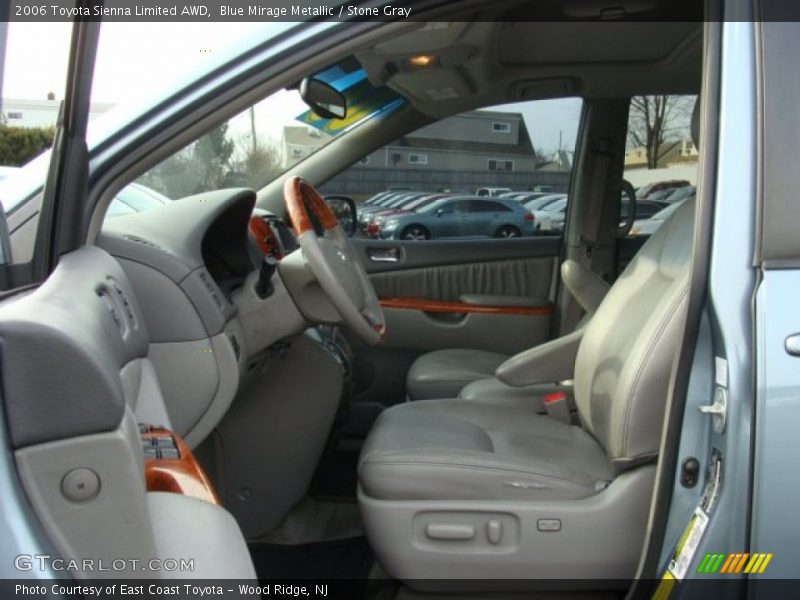 Blue Mirage Metallic / Stone Gray 2006 Toyota Sienna Limited AWD
