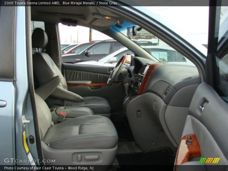 Blue Mirage Metallic / Stone Gray 2006 Toyota Sienna Limited AWD