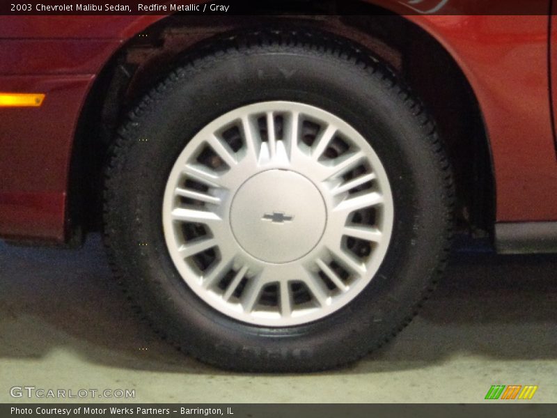 Redfire Metallic / Gray 2003 Chevrolet Malibu Sedan