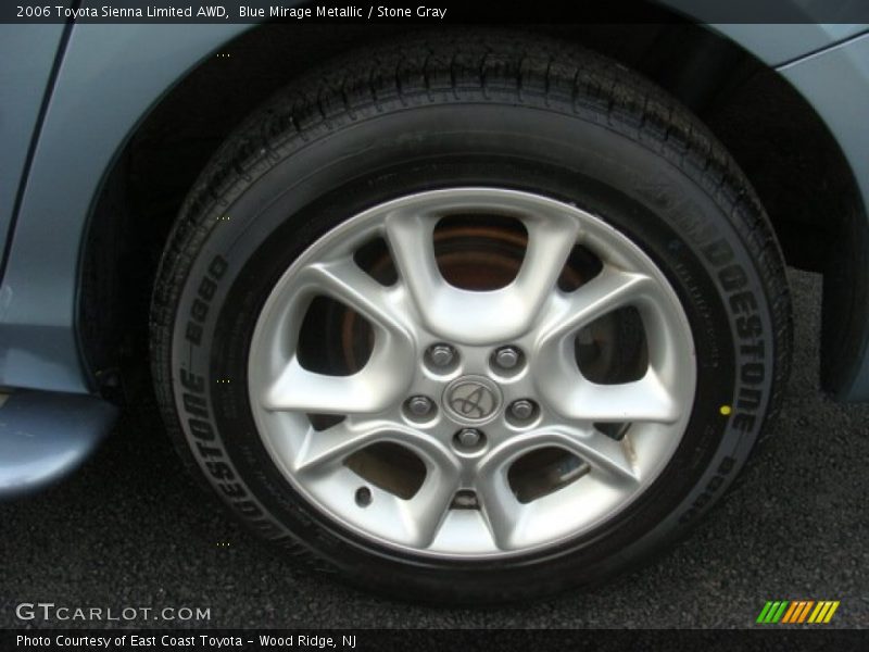 Blue Mirage Metallic / Stone Gray 2006 Toyota Sienna Limited AWD