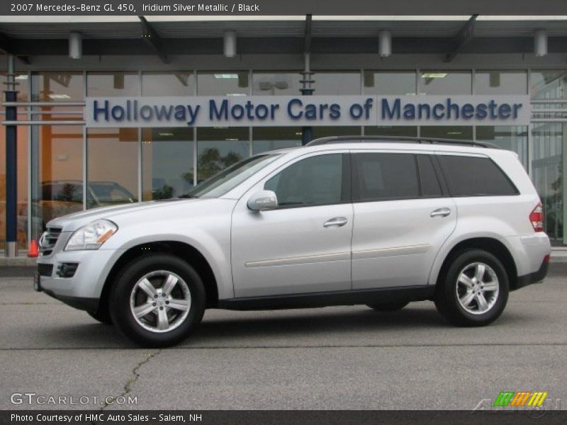 Iridium Silver Metallic / Black 2007 Mercedes-Benz GL 450