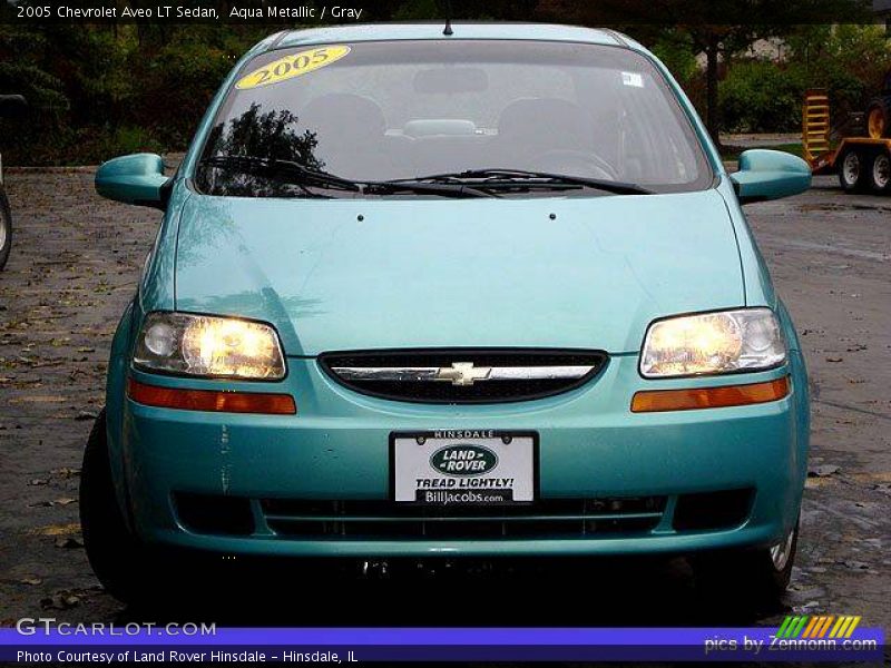 Aqua Metallic / Gray 2005 Chevrolet Aveo LT Sedan
