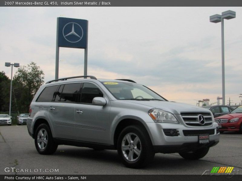 Iridium Silver Metallic / Black 2007 Mercedes-Benz GL 450