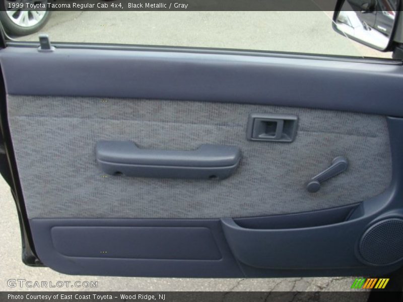 Black Metallic / Gray 1999 Toyota Tacoma Regular Cab 4x4