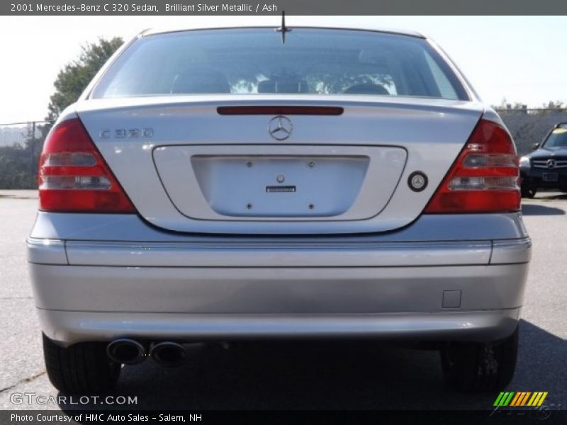 Brilliant Silver Metallic / Ash 2001 Mercedes-Benz C 320 Sedan
