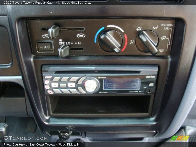 Black Metallic / Gray 1999 Toyota Tacoma Regular Cab 4x4