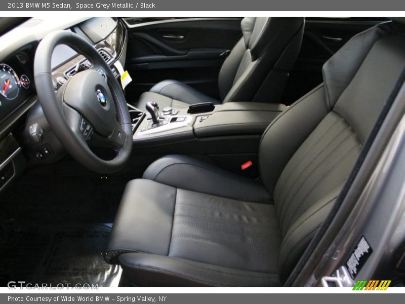 Front Seat of 2013 M5 Sedan