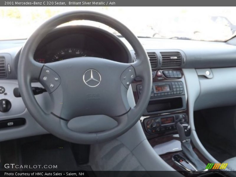 Brilliant Silver Metallic / Ash 2001 Mercedes-Benz C 320 Sedan