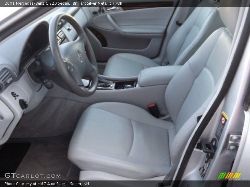 Brilliant Silver Metallic / Ash 2001 Mercedes-Benz C 320 Sedan