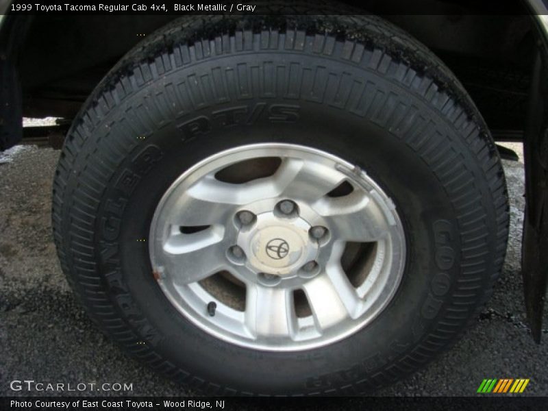 Black Metallic / Gray 1999 Toyota Tacoma Regular Cab 4x4