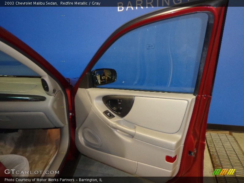 Redfire Metallic / Gray 2003 Chevrolet Malibu Sedan
