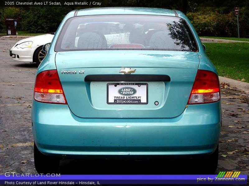 Aqua Metallic / Gray 2005 Chevrolet Aveo LT Sedan