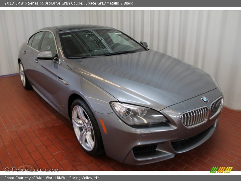 Space Gray Metallic / Black 2013 BMW 6 Series 650i xDrive Gran Coupe