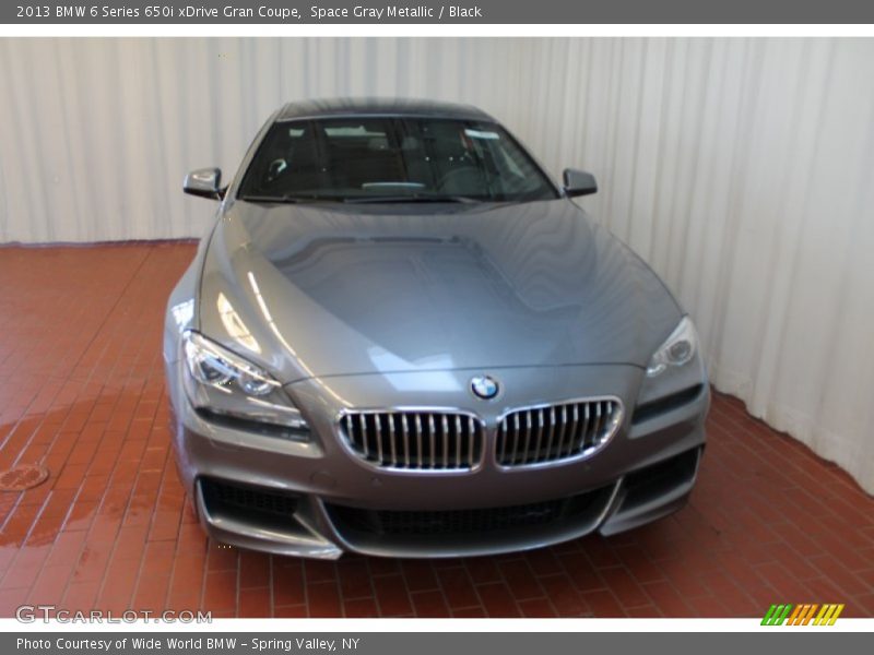 Space Gray Metallic / Black 2013 BMW 6 Series 650i xDrive Gran Coupe