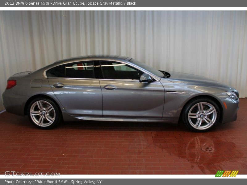 Space Gray Metallic / Black 2013 BMW 6 Series 650i xDrive Gran Coupe
