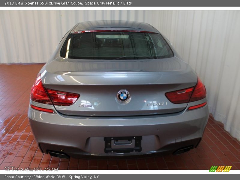 Space Gray Metallic / Black 2013 BMW 6 Series 650i xDrive Gran Coupe