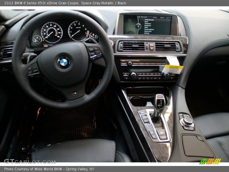 Space Gray Metallic / Black 2013 BMW 6 Series 650i xDrive Gran Coupe