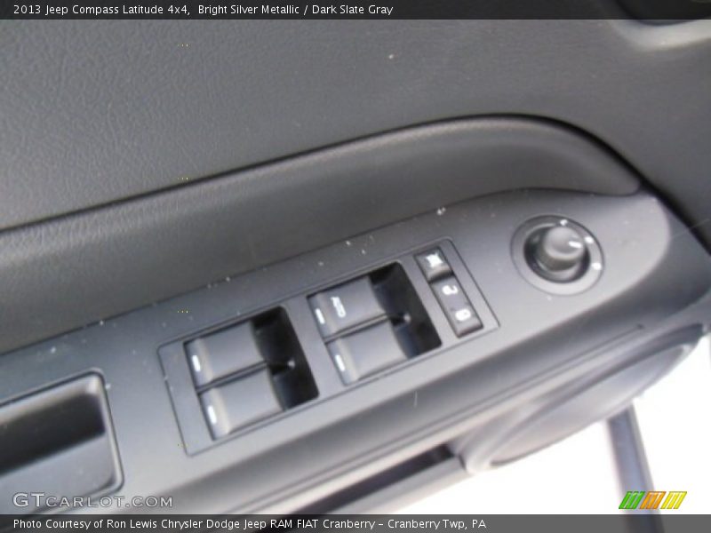 Bright Silver Metallic / Dark Slate Gray 2013 Jeep Compass Latitude 4x4
