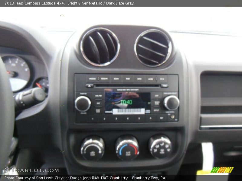 Bright Silver Metallic / Dark Slate Gray 2013 Jeep Compass Latitude 4x4