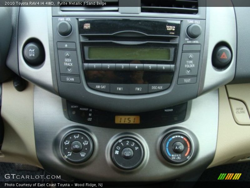 Pyrite Metallic / Sand Beige 2010 Toyota RAV4 I4 4WD