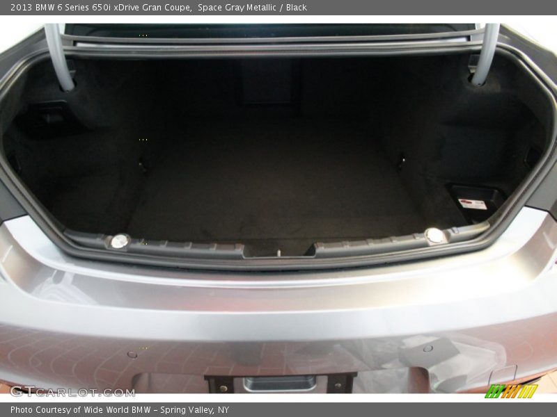 Space Gray Metallic / Black 2013 BMW 6 Series 650i xDrive Gran Coupe