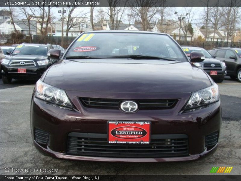 Sizziling Crimson Mica / Dark Charcoal 2011 Scion tC
