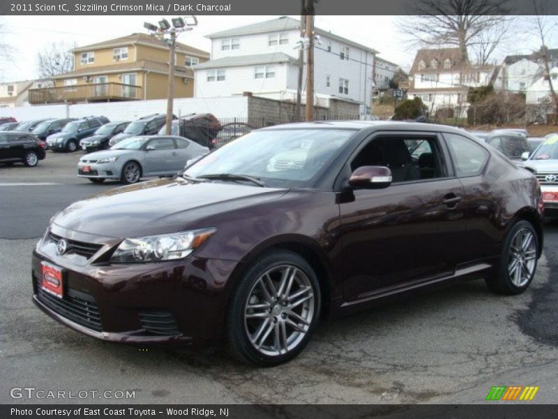 Sizziling Crimson Mica / Dark Charcoal 2011 Scion tC