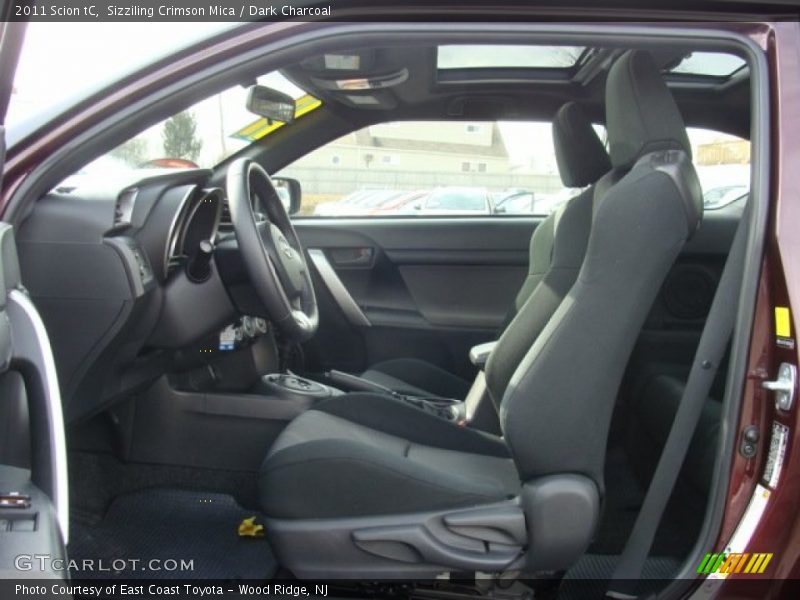 Sizziling Crimson Mica / Dark Charcoal 2011 Scion tC