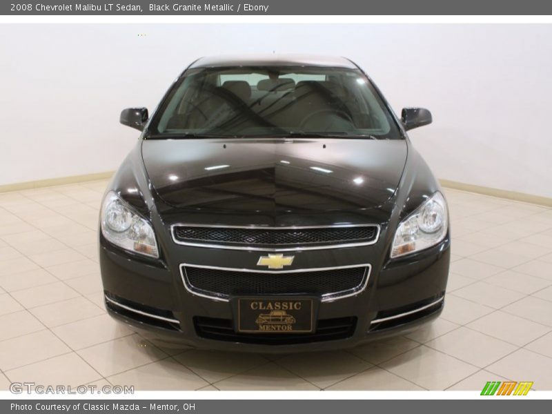 Black Granite Metallic / Ebony 2008 Chevrolet Malibu LT Sedan