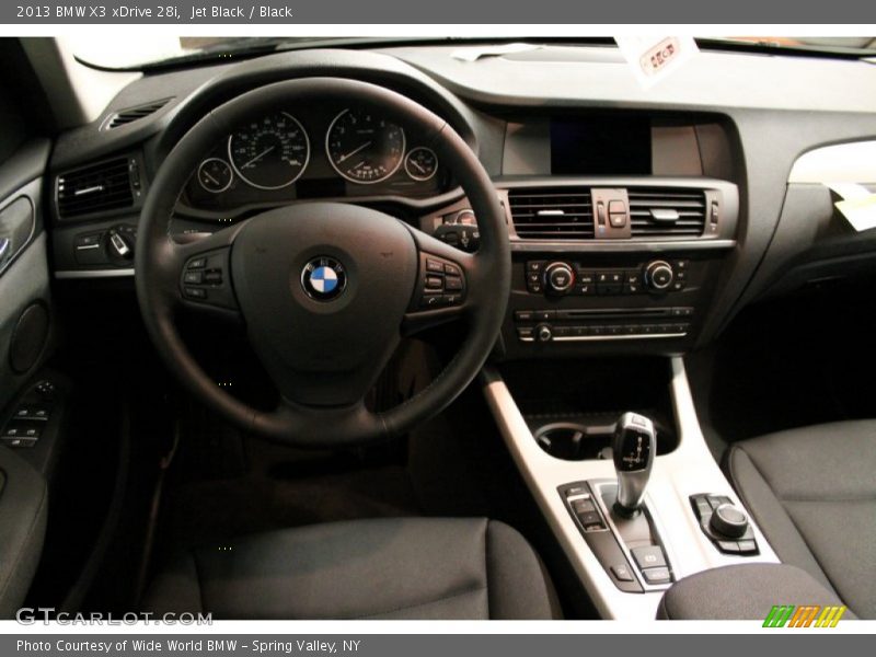 Jet Black / Black 2013 BMW X3 xDrive 28i