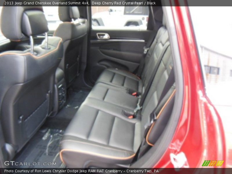 Deep Cherry Red Crystal Pearl / Black 2013 Jeep Grand Cherokee Overland Summit 4x4