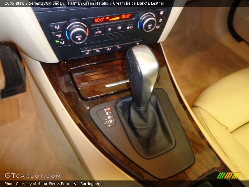 Tasman Green Metallic / Cream Beige Dakota Leather 2009 BMW 3 Series 328xi Sedan