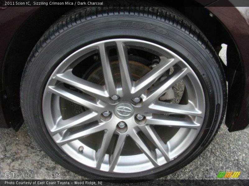 Sizziling Crimson Mica / Dark Charcoal 2011 Scion tC