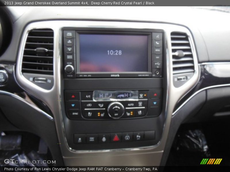 Deep Cherry Red Crystal Pearl / Black 2013 Jeep Grand Cherokee Overland Summit 4x4