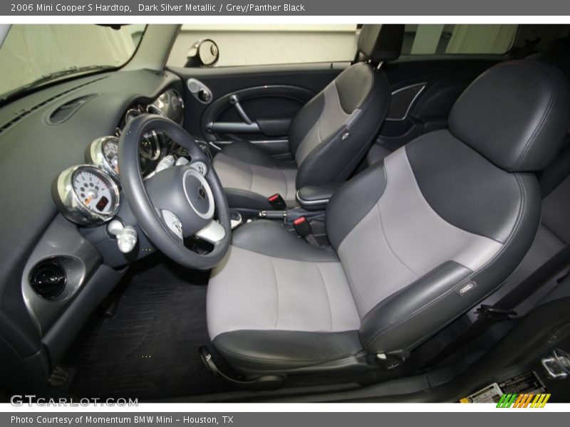 Dark Silver Metallic / Grey/Panther Black 2006 Mini Cooper S Hardtop