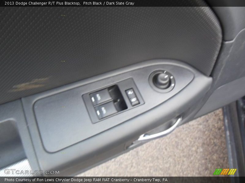 Pitch Black / Dark Slate Gray 2013 Dodge Challenger R/T Plus Blacktop