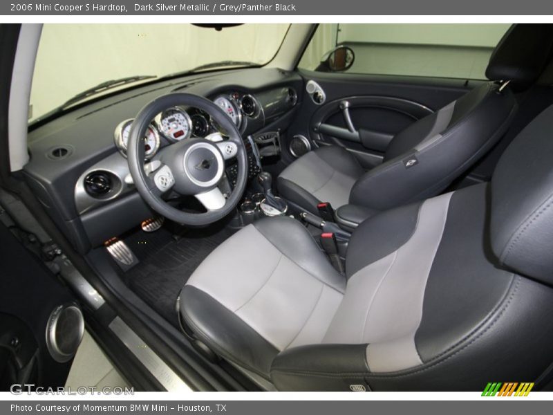Dark Silver Metallic / Grey/Panther Black 2006 Mini Cooper S Hardtop