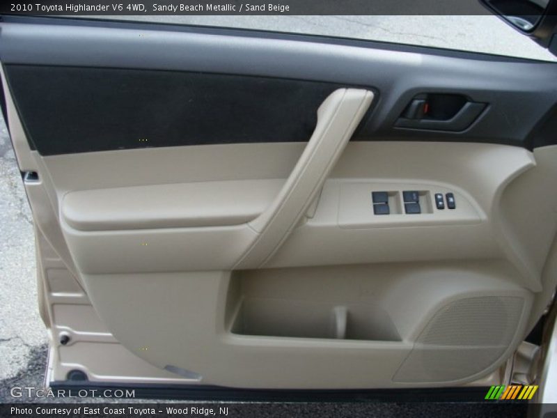 Sandy Beach Metallic / Sand Beige 2010 Toyota Highlander V6 4WD