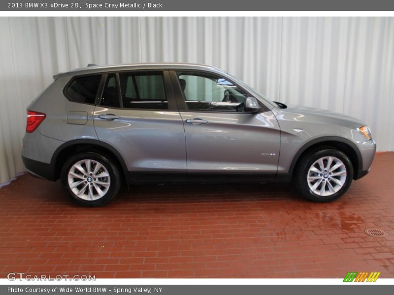 Space Gray Metallic / Black 2013 BMW X3 xDrive 28i