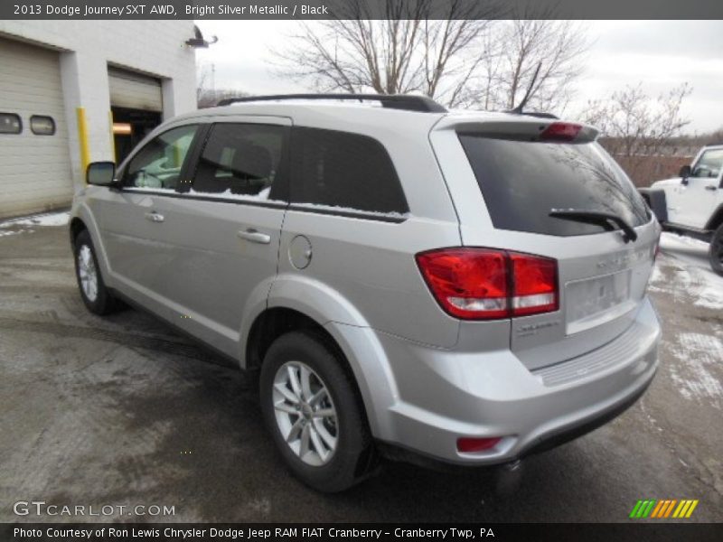 Bright Silver Metallic / Black 2013 Dodge Journey SXT AWD