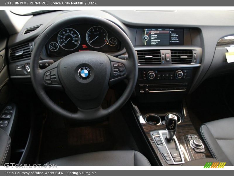 Space Gray Metallic / Black 2013 BMW X3 xDrive 28i