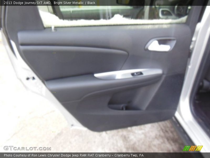 Bright Silver Metallic / Black 2013 Dodge Journey SXT AWD