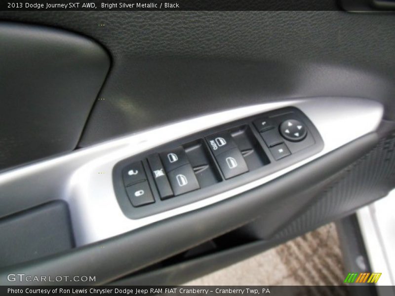 Bright Silver Metallic / Black 2013 Dodge Journey SXT AWD