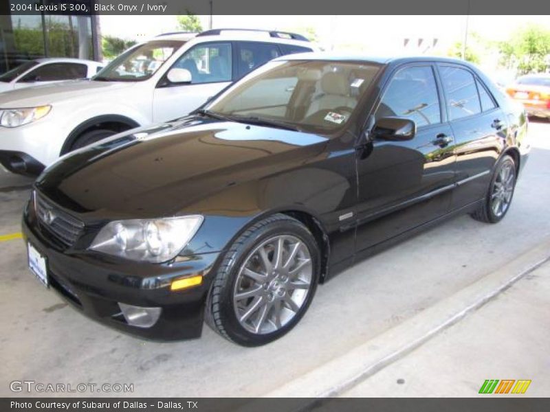 Black Onyx / Ivory 2004 Lexus IS 300