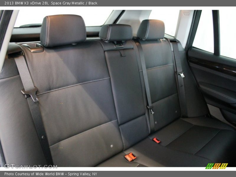 Space Gray Metallic / Black 2013 BMW X3 xDrive 28i