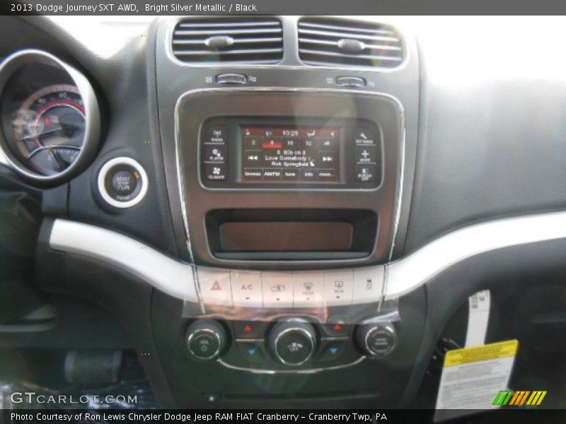 Bright Silver Metallic / Black 2013 Dodge Journey SXT AWD
