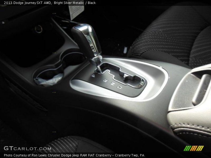Bright Silver Metallic / Black 2013 Dodge Journey SXT AWD