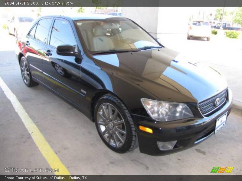 Black Onyx / Ivory 2004 Lexus IS 300