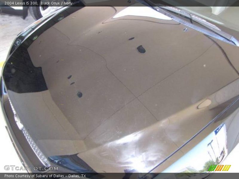 Black Onyx / Ivory 2004 Lexus IS 300